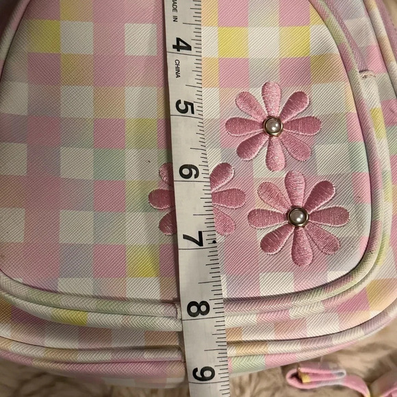 UNDER ONE SKY pink mini backpack - Picture 10 of 13